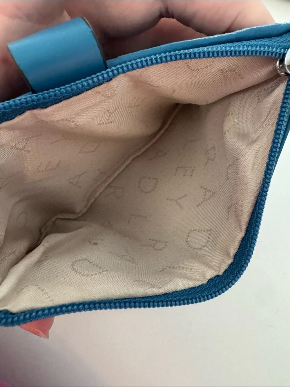 RADLEY LONDON Teal Zip Coin Purse with Front Pocket Wallet